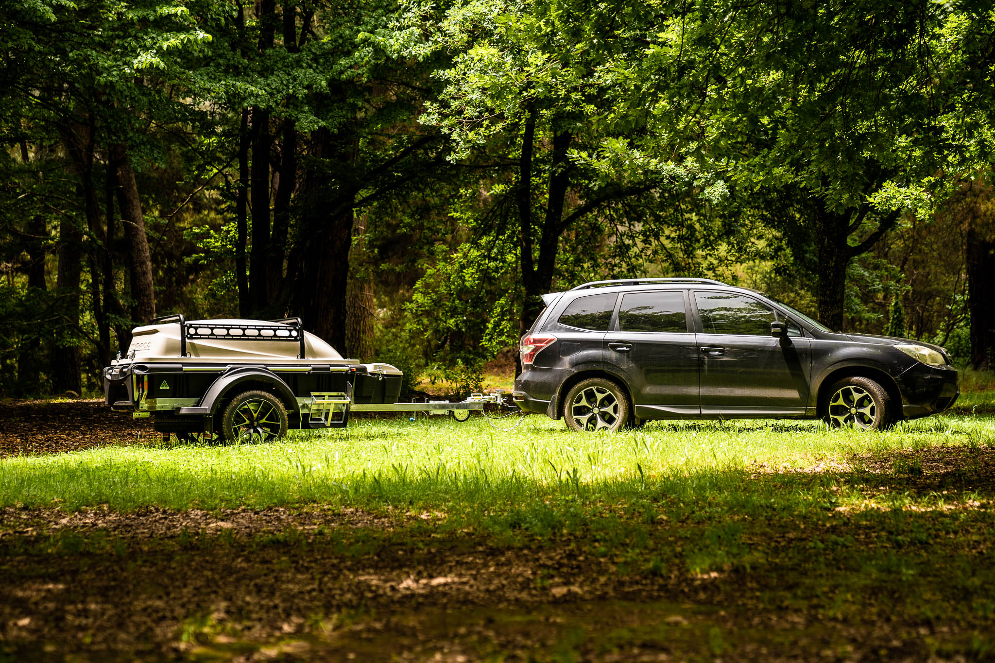 Family camping adventure